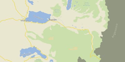 نقشہ کے pucon چلی